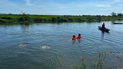 Těla matky a dítěte nalezena po utonutí v Quang Dien.
