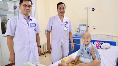 Uma criança de 6 anos com câncer ósseo recebeu a primeira prótese articular de crescimento no Hospital K.