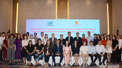 A mídia desempenha um papel na divulgação da mensagem da APEC Vietnam 2027.