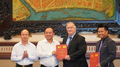 Ho-Chi-Minh-Stadt: Dokumente aus den Vereinigten Staaten helfen bei der Suche nach einem Massengrab gefallener Soldaten im Le-Thi-Rieng-Park.