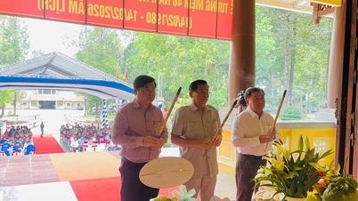 Uma cerimônia solene foi realizada para comemorar o 46º aniversário da morte do Presidente Ton Duc Thang (14 de fevereiro de 1980 – 14 de fevereiro de 2026, Ano do Cavalo).