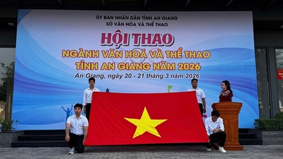 Cerimônia de abertura do Festival Esportivo do Setor de Cultura e Esportes da Província de An Giang 2026
