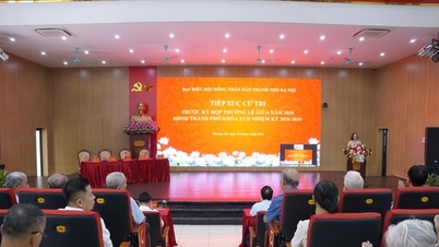 Para pemilih telah meminta agar proyek-proyek penting di wilayah Thuong Cat dipercepat.