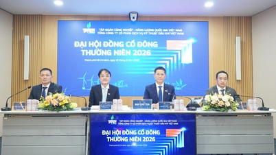 การประชุมสามัญประจำปี PTSC ปี 2026: PTSC ยืนยันสถานะของตนหลังจากประสบความสำเร็จอย่างมากในปีที่ผ่านมา โดยมุ่งมั่นที่จะเสริมสร้างศักยภาพในการแข่งขันในภูมิภาค