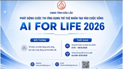 Válaszul a 2026-os Dak Lak tartományban megrendezett "Mesterséges Intelligencia Alkalmazása az Életben - AI az Életért" versenyre.