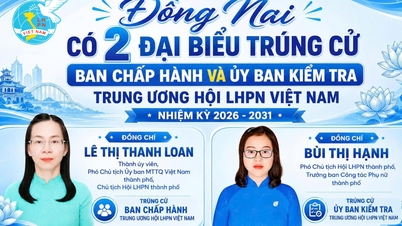 Dong Nai memiliki dua delegasi yang terpilih menjadi anggota Komite Eksekutif Pusat dan Komite Inspeksi Pusat dari Persatuan Wanita Vietnam.
