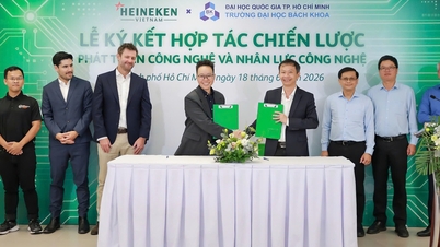 HEINEKEN Vietnam dan Universiti Teknologi Bandar Raya Ho Chi Minh bekerjasama untuk membangunkan teknologi dan sumber manusia yang berkualiti tinggi.