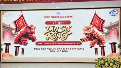 Da Nang : Le festival élargi de la danse du lion, du dragon et de la licorne, sur le thème « L'aspiration à s'élever », est sur le point d'avoir lieu.