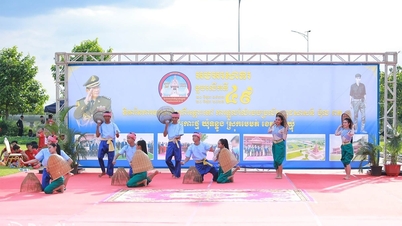 Pertukaran olahraga dan budaya antara Kota Dong Nai dan Provinsi Tboung Khmum, Kerajaan Kamboja.