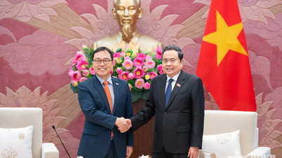 Pengerusi Dewan Undangan Negeri, Tran Thanh Man menerima kunjungan Duta Besar Korea Selatan, Choi Young Sam