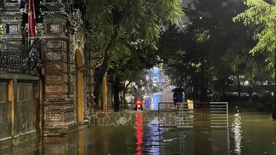 Flash flood and landslide warning issued for Hue City.