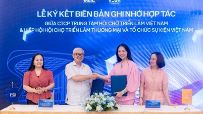 VEC เข้าสู่ความร่วมมือเชิงกลยุทธ์เพื่อส่งเสริมการจัดนิทรรศการระดับนานาชาติหลายรายการในเวียดนาม