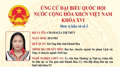 Action plan of the Director of the Department of Ethnic and Religious Affairs - Candidate for the 16th National Assembly in Khanh Hoa
