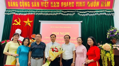 Hội nghị công bố Quyết định thành lập Trung tâm Dịch vụ đấu giá tài sản tỉnh Ninh Bình và công tác cán bộ