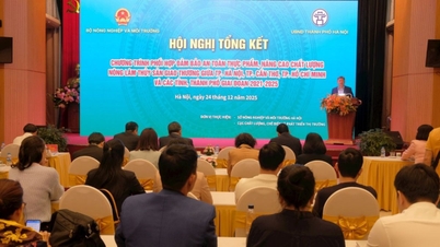 Ninh Binh-provinsens ministerium for landbrug og miljø deltog i konferencen, der opsummerede programmet, der forbinder landbrugsprodukter mellem Hanoi og andre provinser i perioden 2021-2025.
