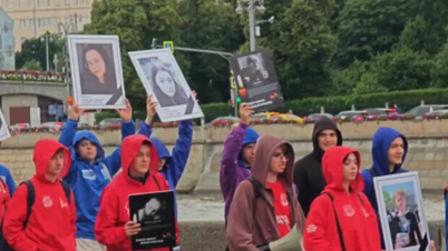 Russland: Hunderte Demonstranten bezeichnen Großbritannien als „Sponsor von Terrorismus“.
