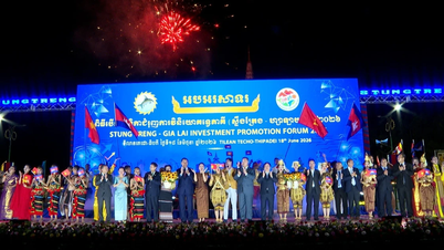 Høydepunkter fra kunstprogrammet som feirer den vellykkede Stung Treng - Gia Lai bilaterale investeringsfremmende konferansen.