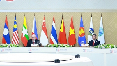 Perdana Menteri Le Minh Hung menghadiri makan siang kerja yang diselenggarakan oleh Presiden Rusia Vladimir V. Putin.