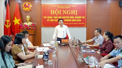 The Department of Industry and Trade will organize training and professional exchange programs in the field of industry and trade in 2026.