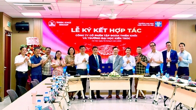 ມະຫາວິທະຍາໄລສະຖາປັດຕະຍະກຳຮ່າໂນ້ຍ ເຊັນສັນຍາຮ່ວມມືກັບກຸ່ມບໍລິສັດທຽນຄອຍ.