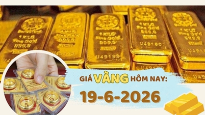 Giá vàng hôm nay 19-6: Giảm mạnh 4 triệu đồng/lượng