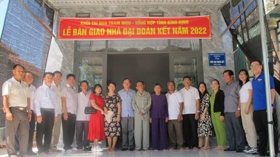 Sở Tài nguyên và Môi trường phối hợp Tổ chức Lễ bàn giao 02 căn Nhà Đại đoàn kết