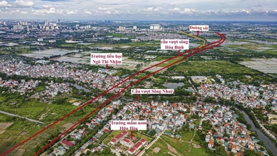 Xã Thanh Trì chuẩn bị thu hồi đất hơn 1.300 hộ dân để triển khai dự án Vành đai 3.5