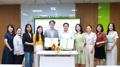 GNI y la Unión de Organizaciones de Amistad de la Ciudad de Hai Phong están colaborando para implementar un programa de ayuda comunitaria.