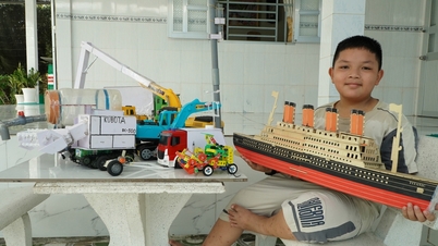 'Kleine ingenieurs' recyclen oud speelgoed tot unieke versies.