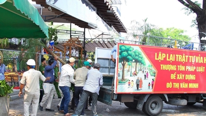 Distrik Hoa Xuan telah menangani lebih dari 1.000 kasus pelanggaran trotoar.