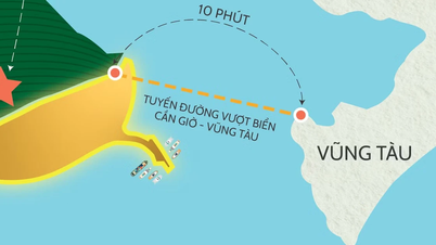 Informații despre proiectul rutier de traversare a mării Can Gio - Vung Tau, în valoare de peste 93.000 de miliarde VND.