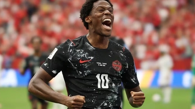 Efter Messi scorer den canadiske angriber sit andet hattrick ved VM i 2026.