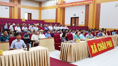 Đại biểu HĐND tỉnh An Giang tiếp xúc cử tri xã Châu Phú