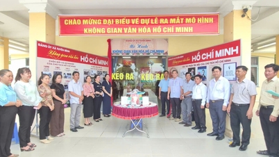 La commune de Tuyen Binh lance le modèle de l'Espace Culturel Ho Chi Minh.