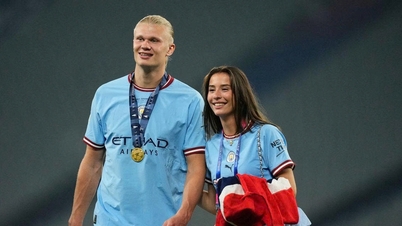 Potret teman wanita peribadi superstar bola sepak Erling Haaland.