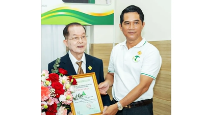 Thanh Xuan hyperbariska syrgasbehandlingscenter har blivit antaget till Ho Chi Minh-stadens natur- och miljöskyddsförening.