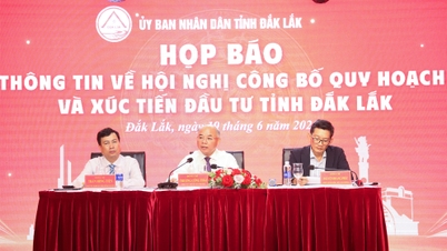 Họp báo thông tin về Hội nghị Công bố Quy hoạch và Xúc tiến đầu tư tỉnh Đắk Lắk