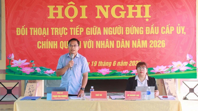 Người đứng đầu cấp ủy, chính quyền xã Ia Hiao đối thoại trực tiếp với cử tri, nhân dân