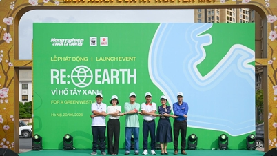 'RE:EARTH - Vì Hồ Tây Xanh' thúc đẩy nhận thức bảo vệ môi trường và giảm rác thải nhựa