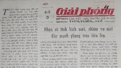 65 năm Báo Giải Phóng của Đảng bộ Huế ra số đầu tiên