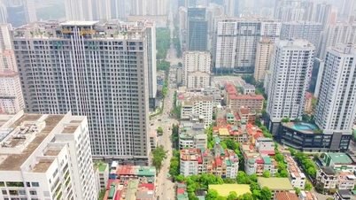 Nguyễn Tuốn -tien laajennuksen edistyminen Hanoissa: Uusi ilme lähes kahden vuoden rakentamisen jälkeen.