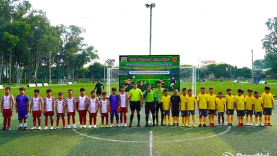 Åbningsceremoni for U11-fodboldturneringen i kvalifikationsrunde nr. 3