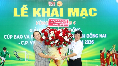 Åbningsceremoni for den 21. U.11 fodboldturnering, Gruppe 4 kvalifikationsrunde, Dong Nai Avis og Radio & Television Cup - CP Vietnam, 2026