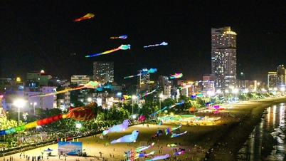 Quy Nhon-stranden lockar turister med drakefestivaler och kulinariska program.