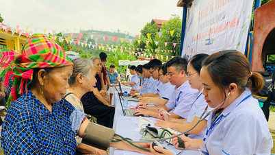 Bao Thang: Kostenlose medizinische Untersuchungen für über 300 Personen.