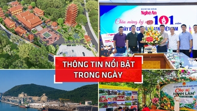 Nghệ An: Thông tin nổi bật ngày 20/6