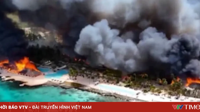 Incendiu puternic izbucnește la o stațiune din Republica Dominicană.