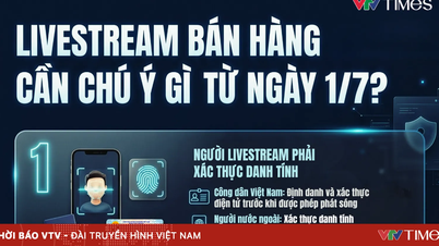 [Infographic] Người livestream bán hàng cần biết từ ngày 1/7