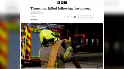 Major fire in London (England) causes casualties.