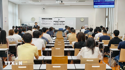 Quase 1.000 candidatos participaram do Teste de Proficiência em Língua Vietnamita no Japão.
